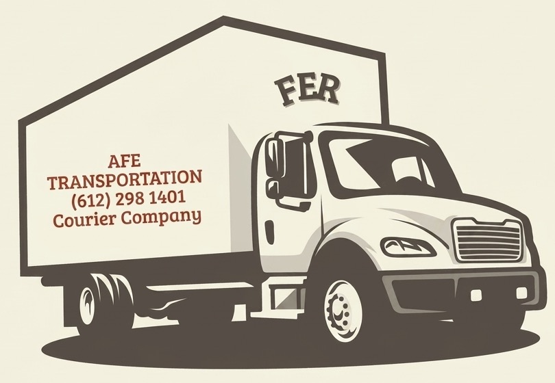 AFE Transportation box truck logo
